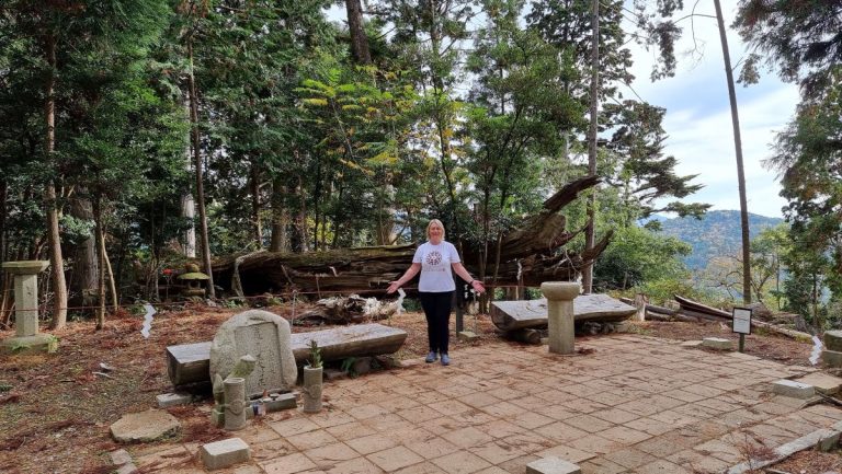 Diana Fels Osugi Gongen Mount Kurama Kyoto Japan