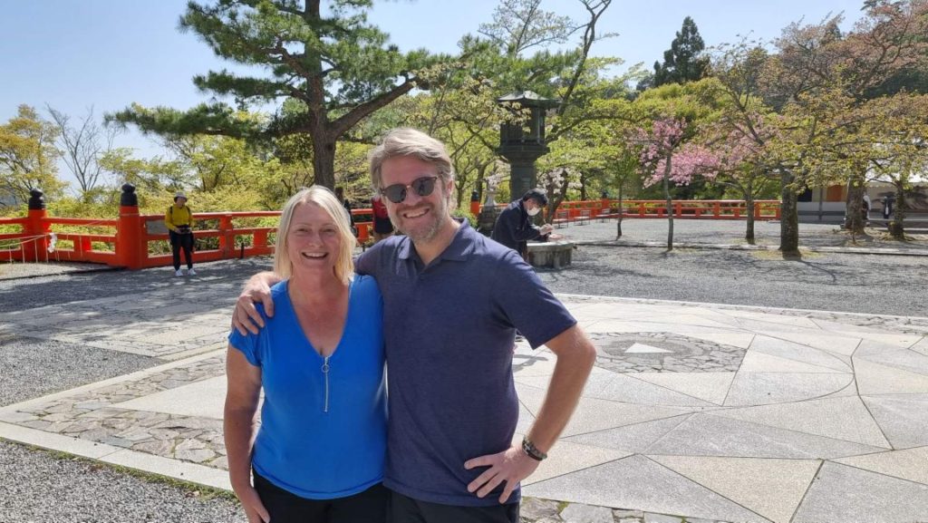 Reiki Energy Bruce Taylor and Diana Fels Mount Kurama Kyoto Japan