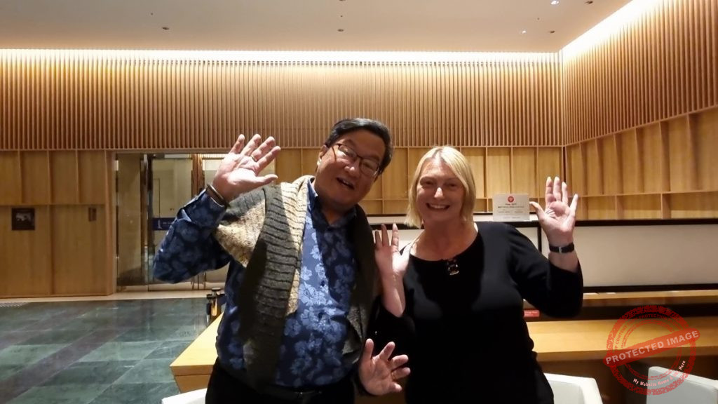Walter Quan Reiki Journey with Diana Fels Osaka Japan